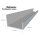 Aluminium U profile to size 3.5/5.0 mm tear plate