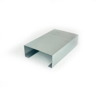 Custom made titanium zinc C profile